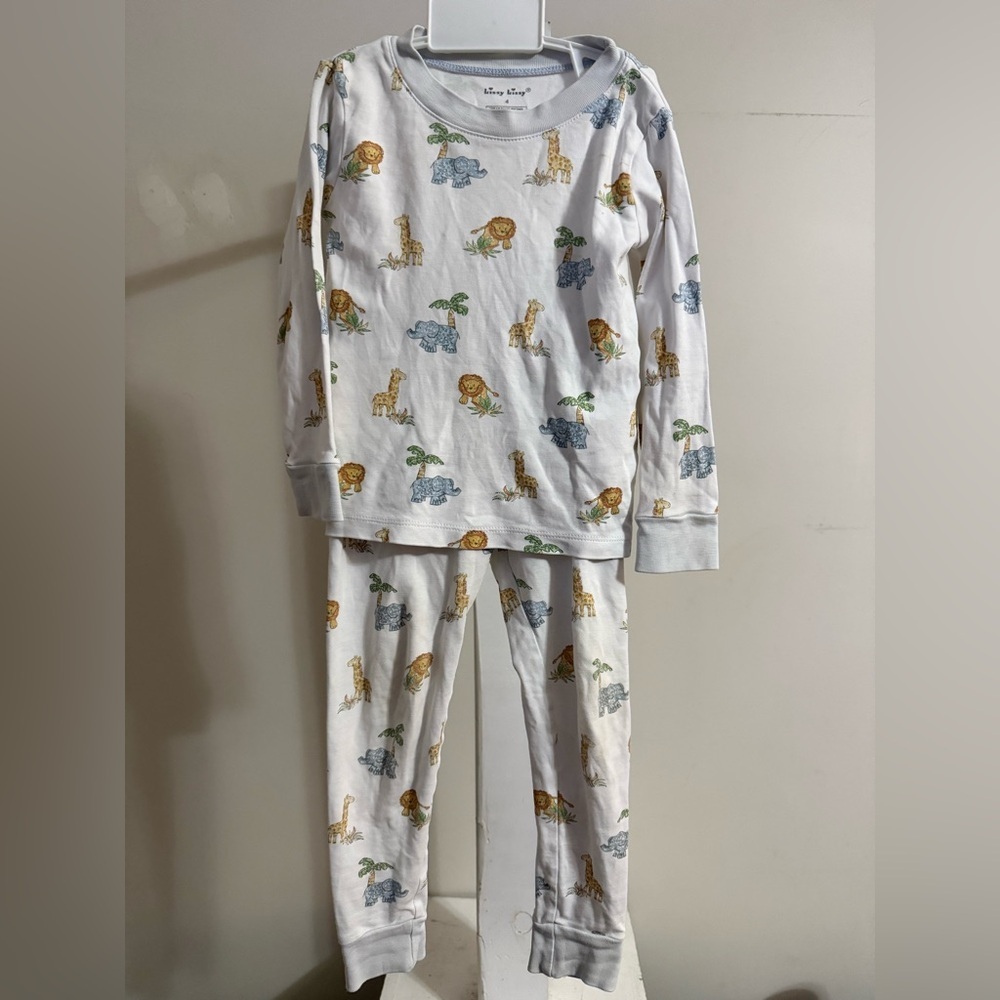 Kissy Kissy Baby Jungle Playdate Pajama Set